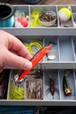 FISHING TACKLE : HOOKS, LURES AND MORE.