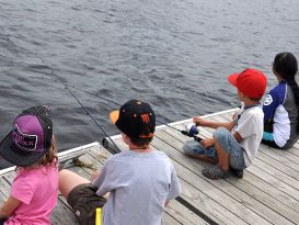 FISHING INITIATION PROGRAM: TWENTY OR MORE KIDS PARTICIPATE EVERY YEAR